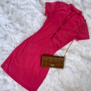 Cute Pink Zipper dress 💕 great for summer and also runs true to size!
